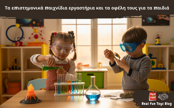 Τα επιστημονικά παιχνίδια εργαστήρια και τα οφέλη τους για τα παιδιά